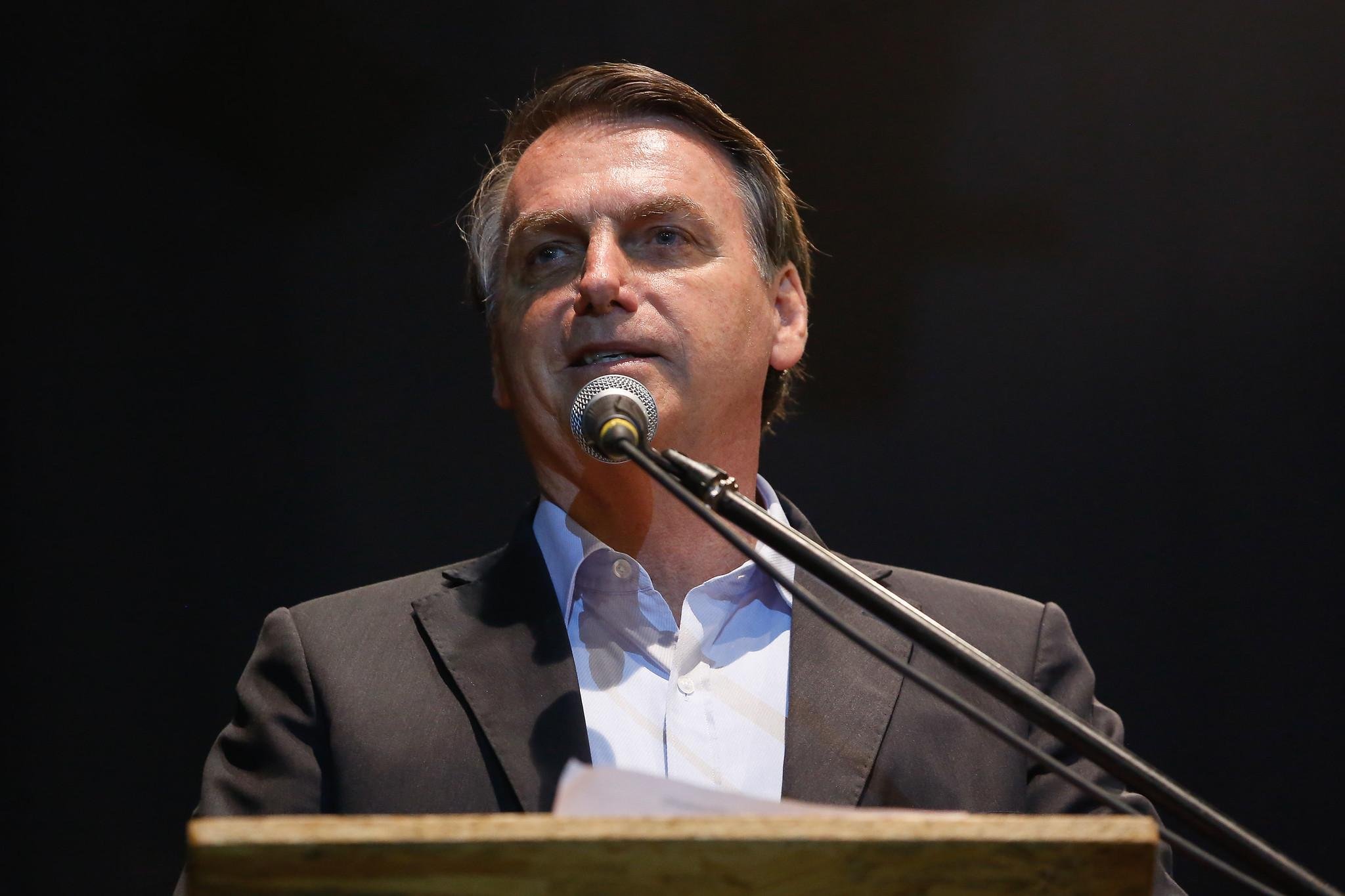 Bolsonaro ignorou pergunta sobre den&uacute;ncia no Tribunal Penal Internacional