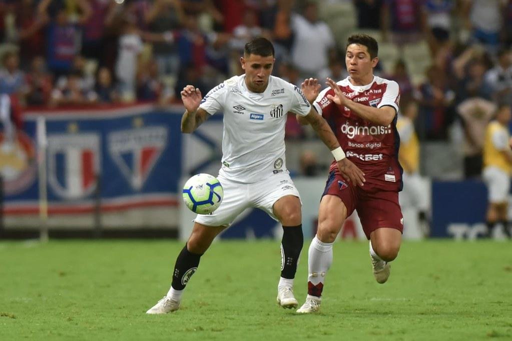 Fortaleza venceu o Santos e encaminhou vaga na Sul-Americana de 2020