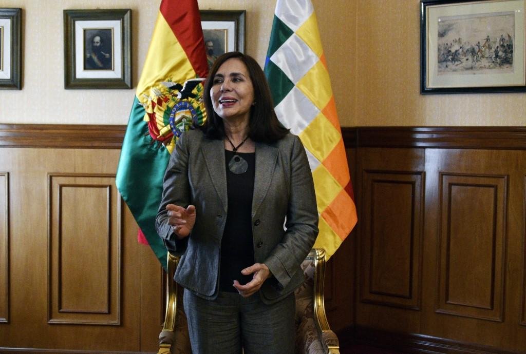 Karen Longaric, jurista e especialista em direito internacional, "rejeita a interfer&ecirc;ncia" da Venezuela"