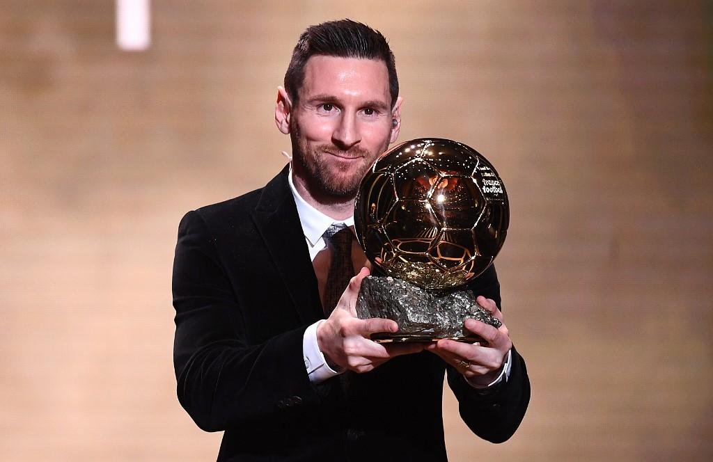 Messi recebeu Bola de Ouro pela sexta vez na carreira