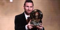 Messi recebeu Bola de Ouro pela sexta vez na carreira