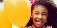 Ágatha Félix, de 8 anos, morreu após ter sido baleada, em setembro