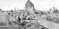 A reconstrução dos vilarejos atingidos pela I Guerra estava dificil