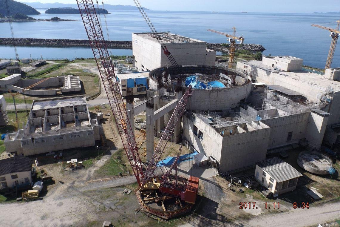 Usina nuclear segue com obras em execu&ccedil;&atilde;o
