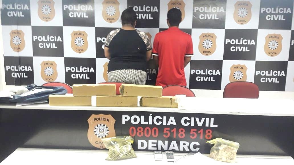 Agentes apreenderam crack, maconha e coca&iacute;na em apartamento de classe m&eacute;dia