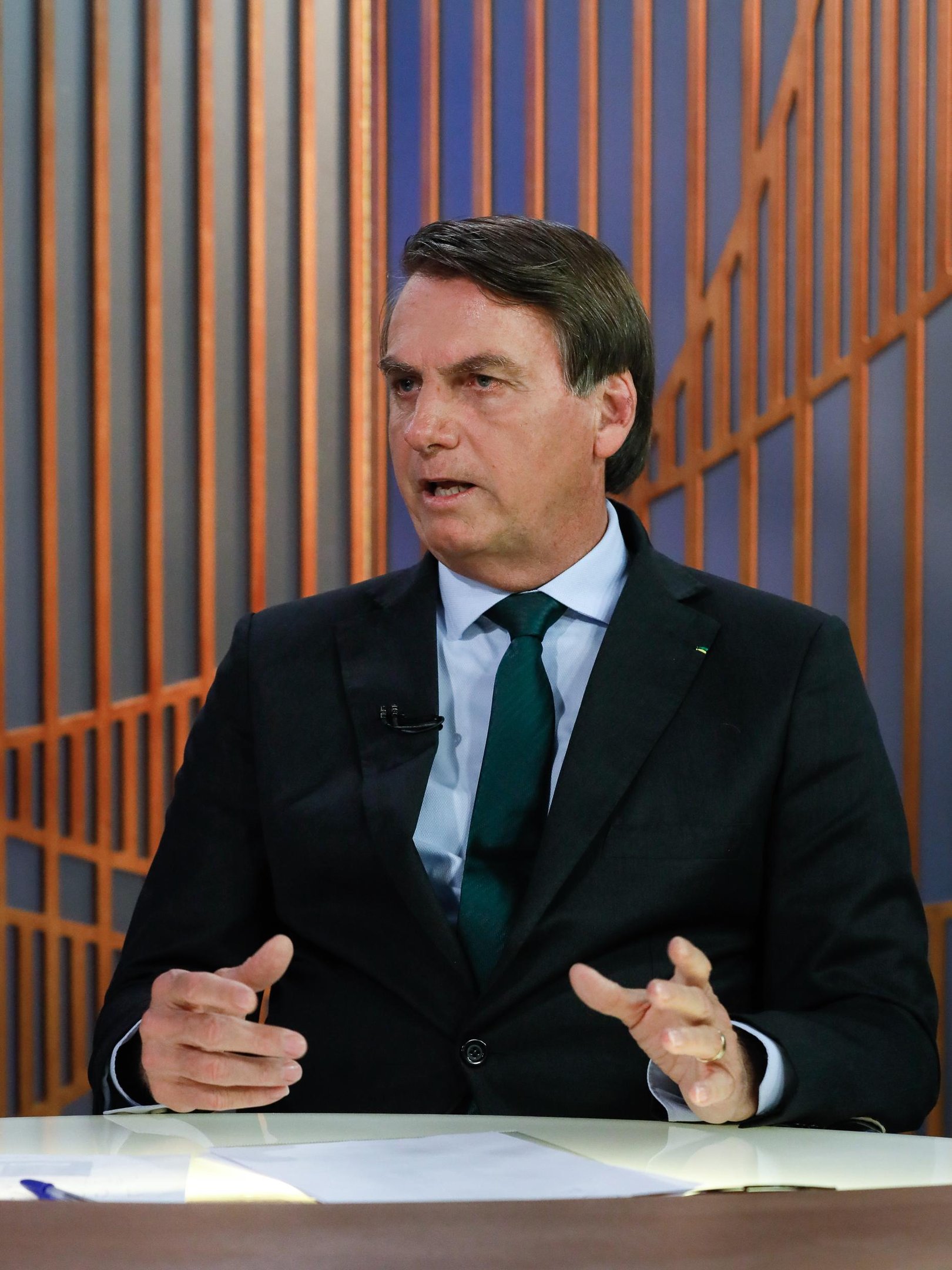 Bolsonaro lembrou que "aprovamos reforma da Previd&ecirc;ncia, salgada, mas t&iacute;nhamos que aprov&aacute;-la se n&atilde;o o Brasil ia quebrar".