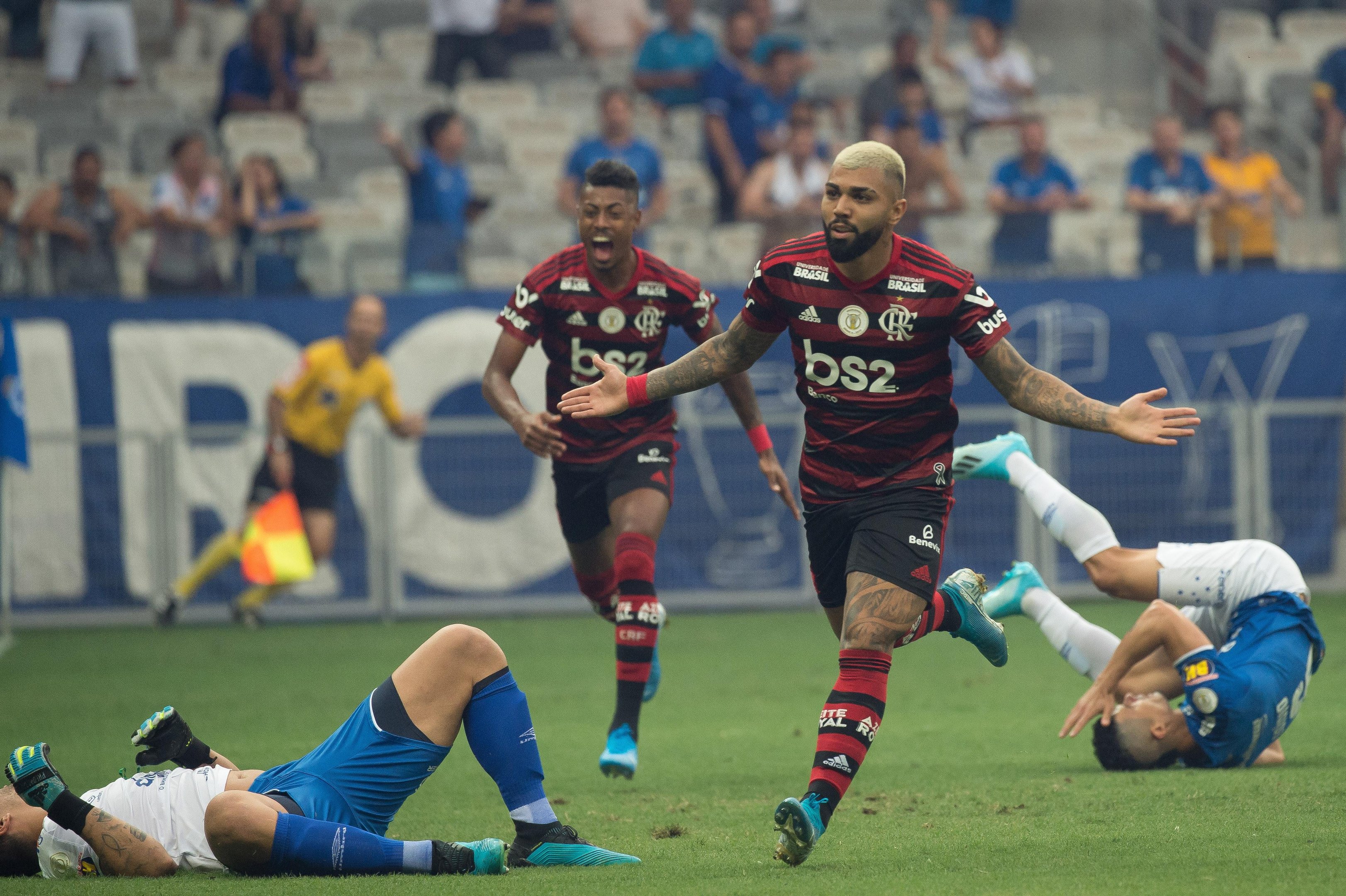 Goleador rubro-negro liderou Bruno Henrique na forma&ccedil;&atilde;o