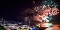 Festa do Ano Novo contou com cerca 160 mil pessoas na Orla Moacyr Scliar