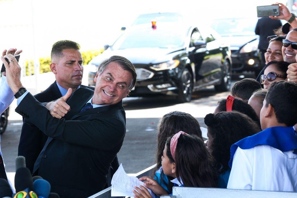 Declara&ccedil;&atilde;o foi dada pela manh&atilde; em frente ao Pal&aacute;cio da Alvorada