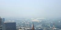 Fumaça tóxica sobre a cidade de Melbourne, no estado de Victoria, um dos mais afetados pelos incêndios implacáveis