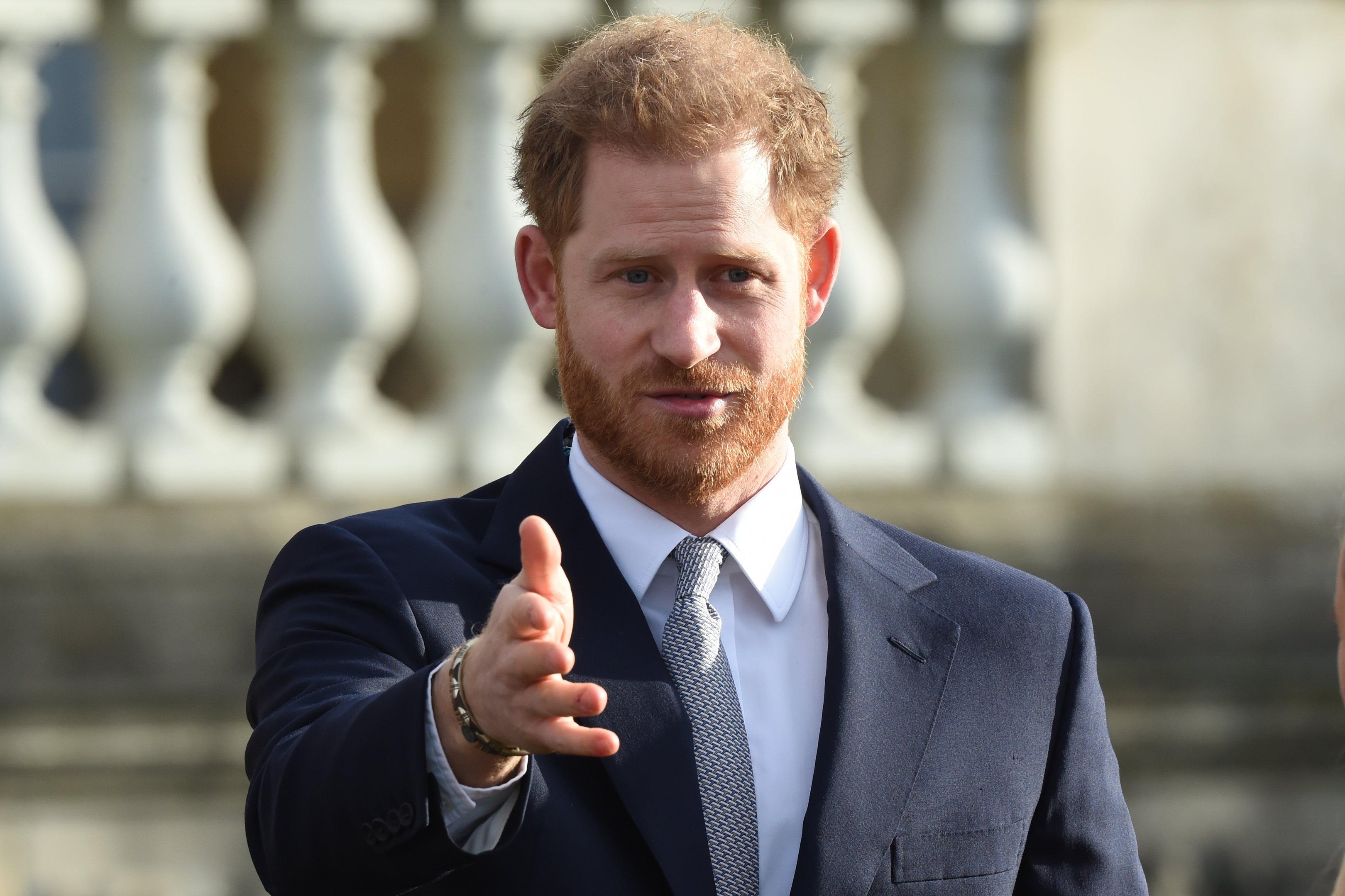 Harry presidiu o sorteio da Copa do Mundo de R&uacute;gbi de 2021, realizada no Pal&aacute;cio Real