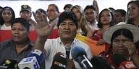 Anúncio foi dado por Evo Morales em coletiva de imprensa neste domingo