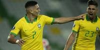Paulinho marcou o primeiro gol do Brasil no Pré-Olímpico
