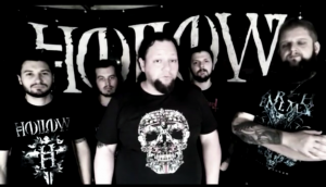 O quinteto Hollow veio de Garibaldi, na Serra Ga&uacute;cha