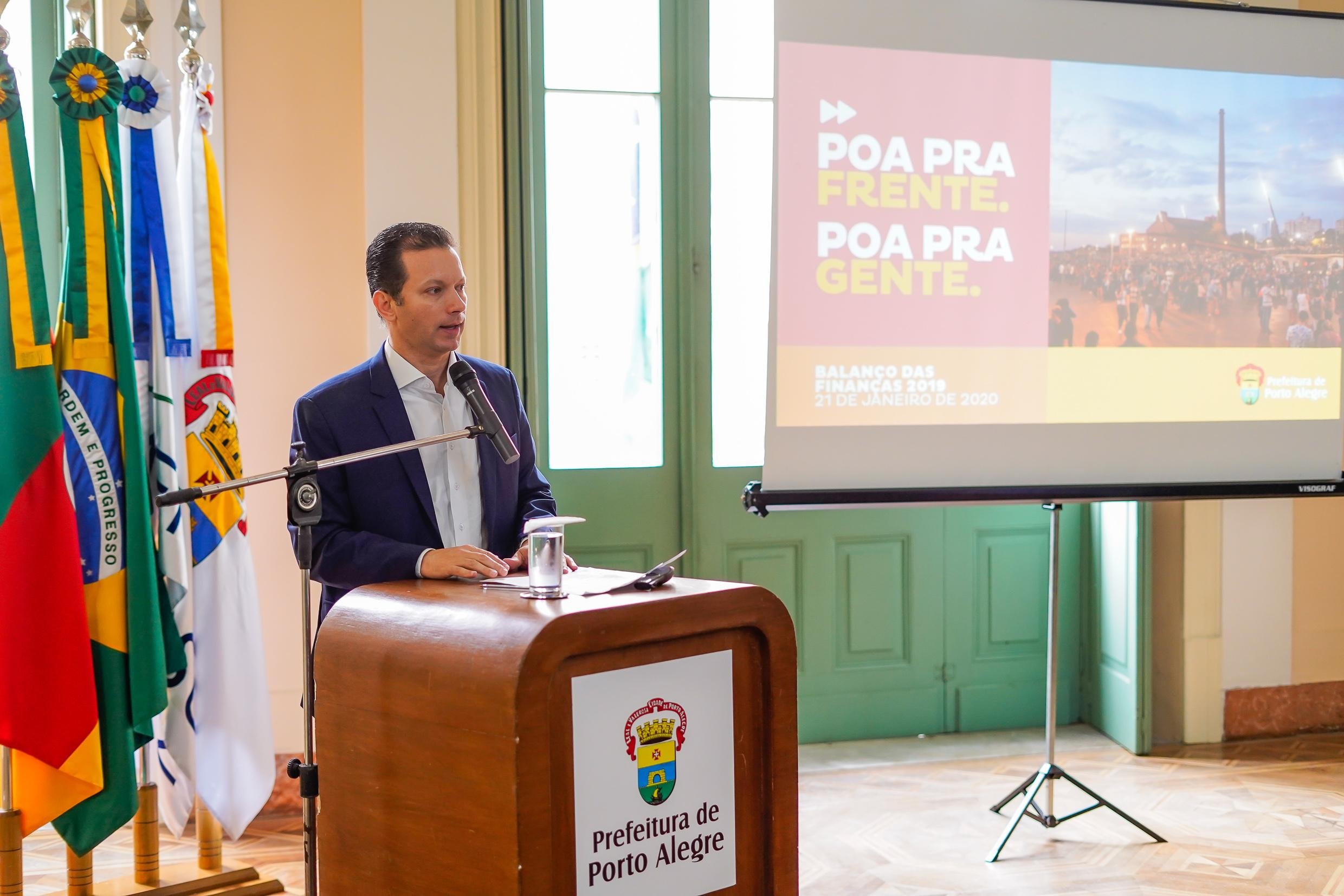 Governo Municipal de Porto Alegre apresentou na manh&atilde; desta ter&ccedil;a-feira o balan&ccedil;o financeiro de 2019