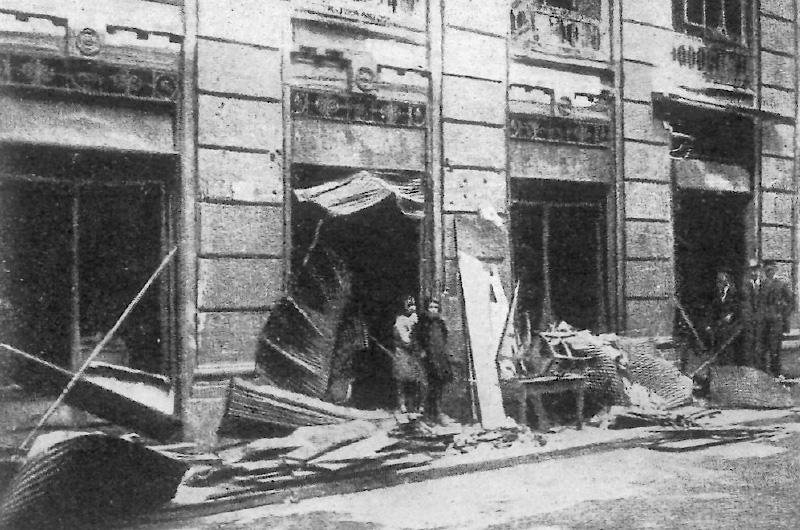Anarquistas explodiram bomba em jornal de Roma