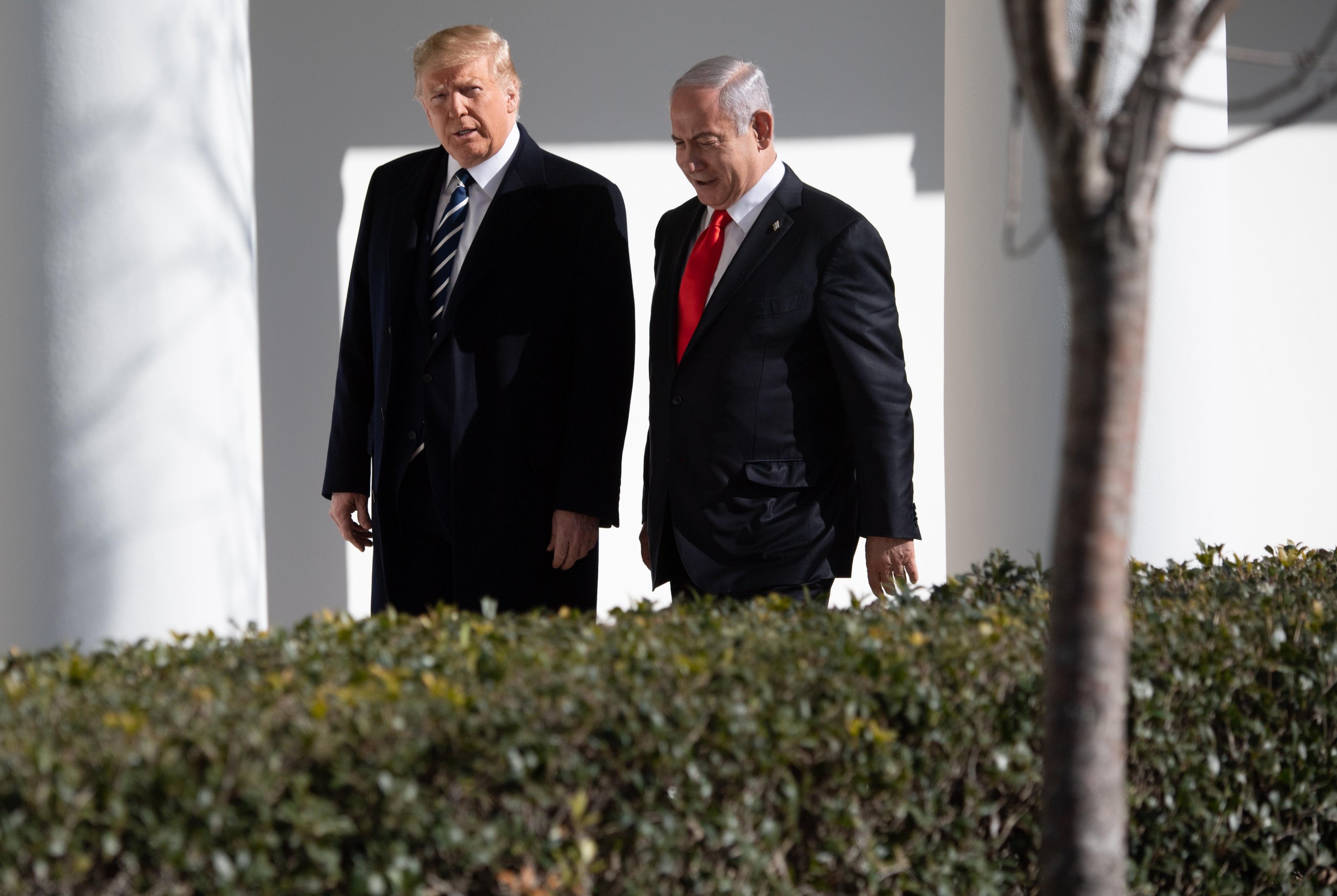 Trump afirmou que espera que palestinos apoiem a medida