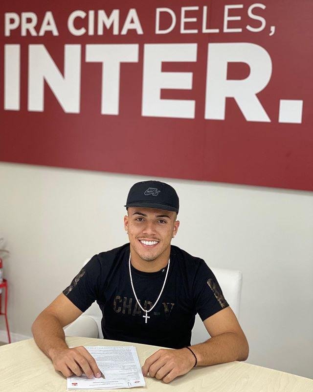 Jo&atilde;o Peglow tem 18 anos e faz a primeira temporada entre os profissionais do Inter