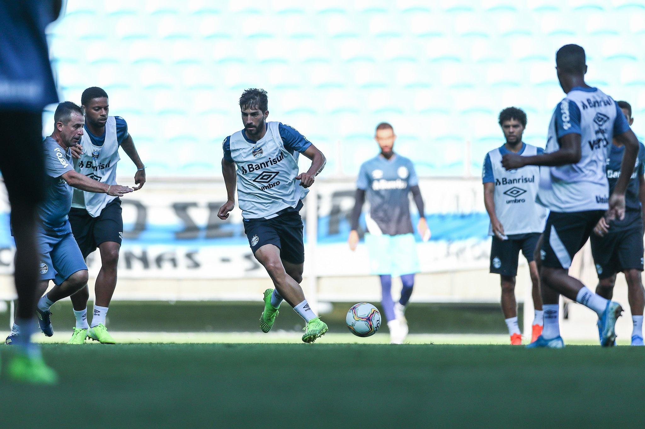 Gr&ecirc;mio enfrenta o S&atilde;o Jos&eacute;, na Arena, nesta quinta-feira