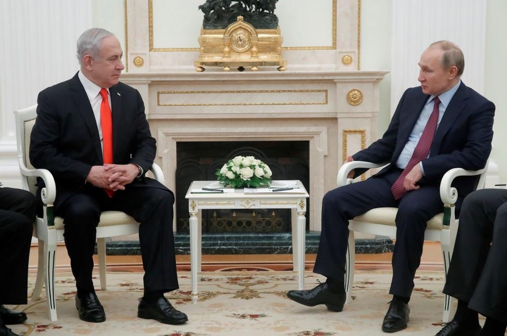 Netanyahu abordou com Putin acordo de Trump nesta quinta-feira