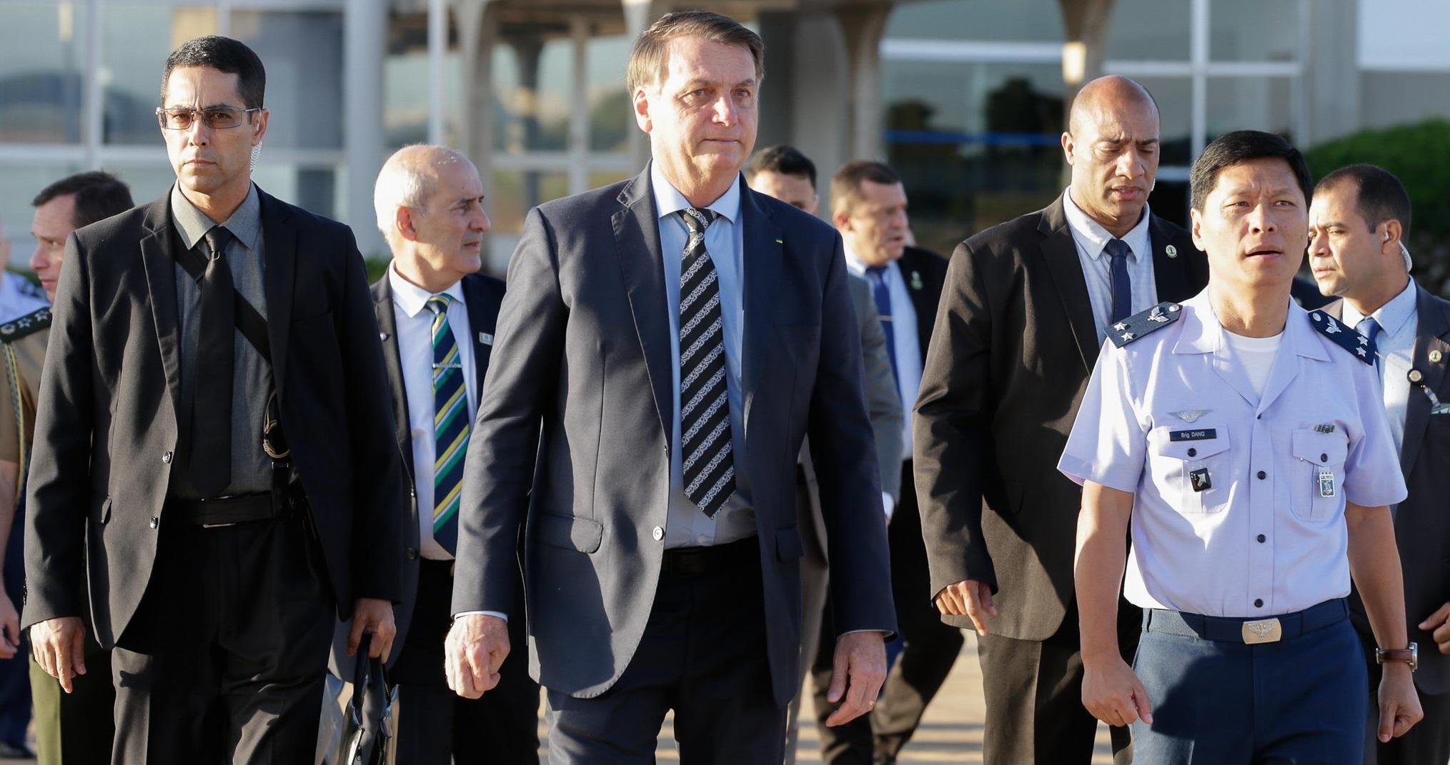 Bolsonaro evitou falar sobre caso envolvendo Fl&aacute;vio