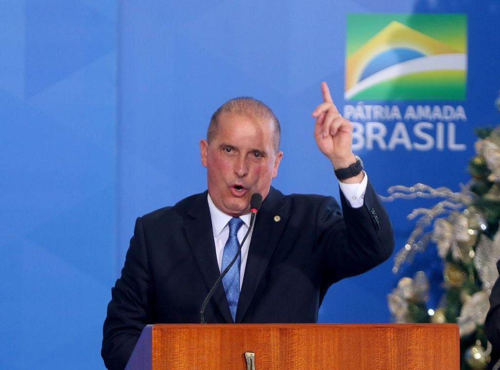 Ministro Onyx Lorenzoni teve pasta esvaziada recentemente
