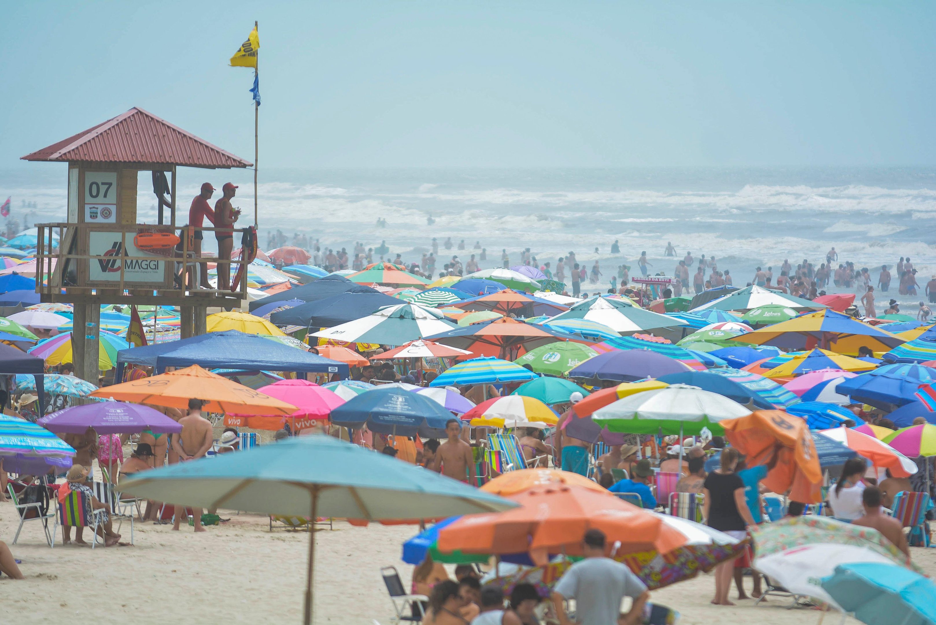 S&aacute;bado foi de calor em Torres