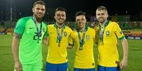 Quarteto do Grêmio que ajudou a Seleção Brasileira a garantir vaga para as Olimpíadas do Japão se reapresentam na terça-feira