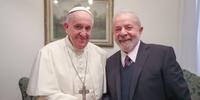Papa Francisco e Lula se encontraram no Vaticano nesta quinta-feira para discutir a desigualdade e a questão ambiental