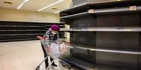 Supermercados não conseguem se abastecer tão rápido quanto a urgência da demanda
