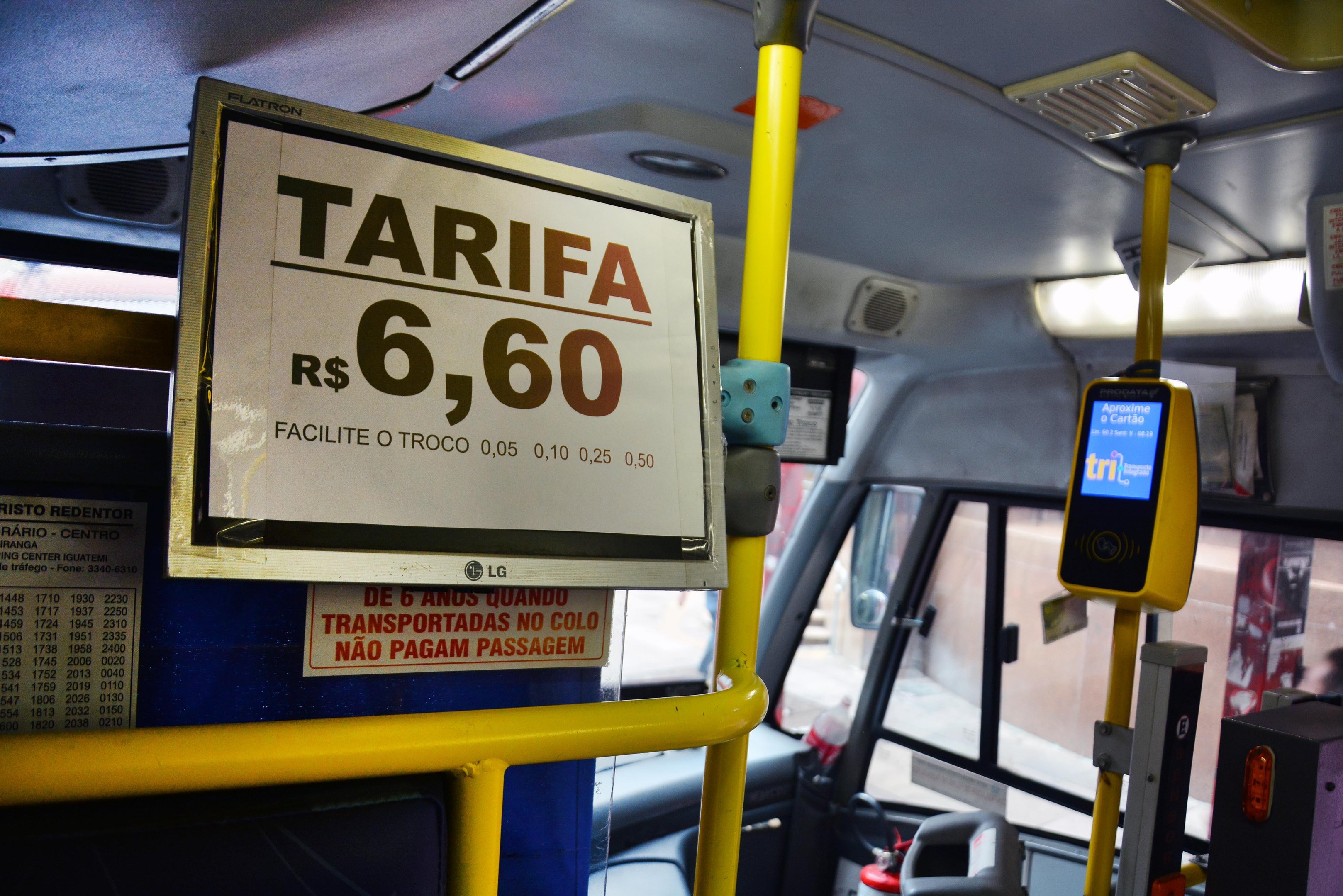 Tarifa da lota&ccedil;&atilde;o foi reajustada em 60 centavos no ano passado
