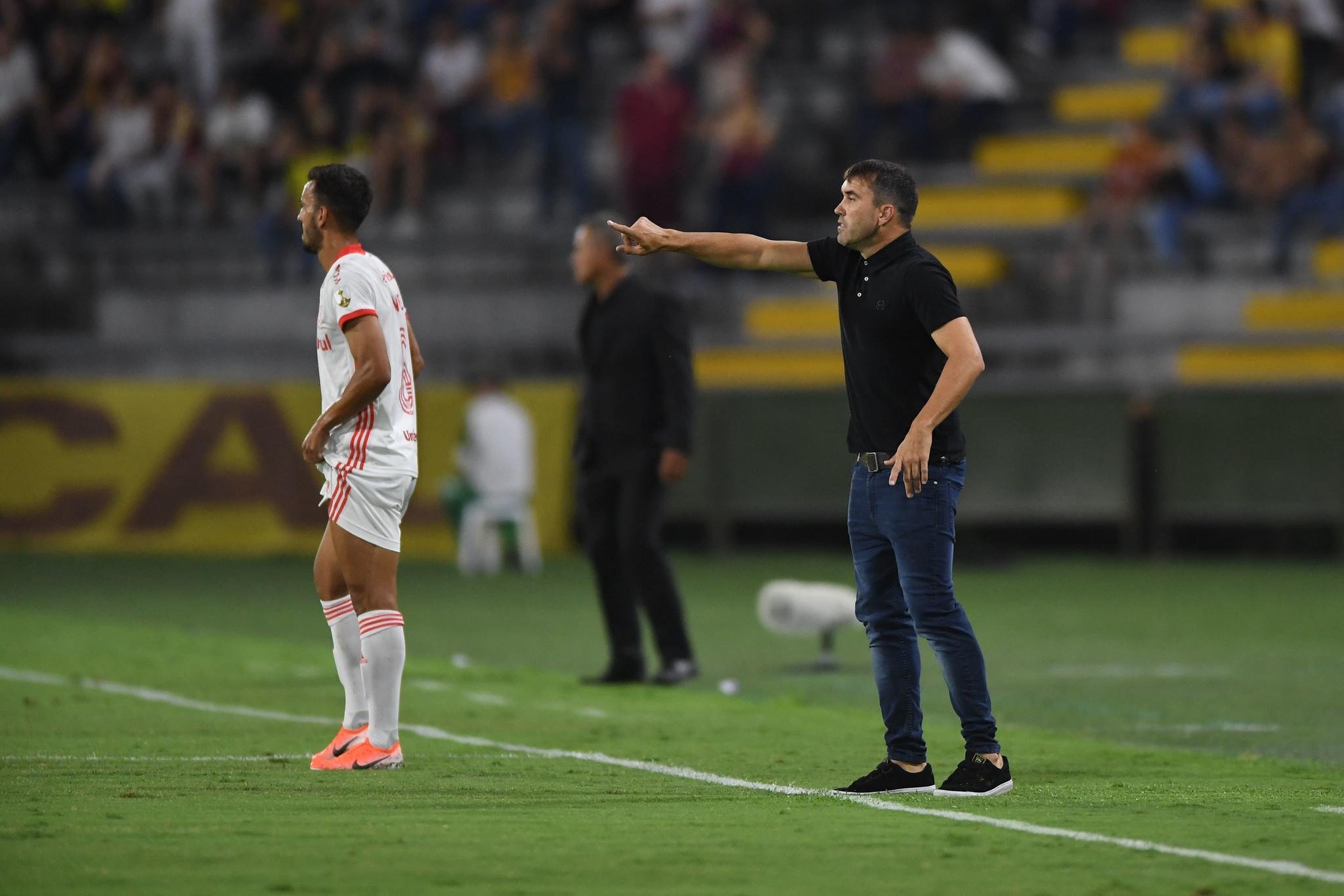 Eduardo Coudet citou necessidade de continuidade de evolu&ccedil;&atilde;o do time do Inter para as pr&oacute;ximas partidas