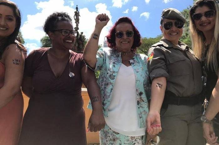 Ser&atilde;o distribu&iacute;das "tatuagens" com o nome da campanha.