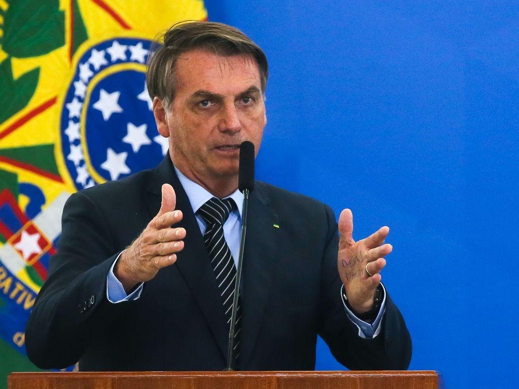 Presidente Jair Bolsonaro pretende ir aos Estados Unidos em mar&ccedil;o