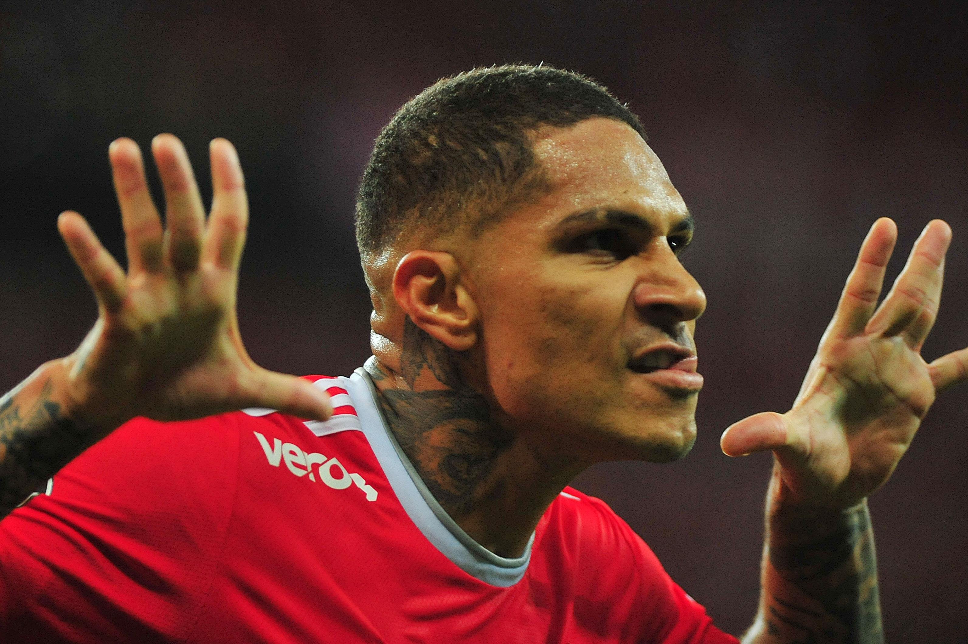 Guerrero marcou o gol da vit&oacute;ria colorada
