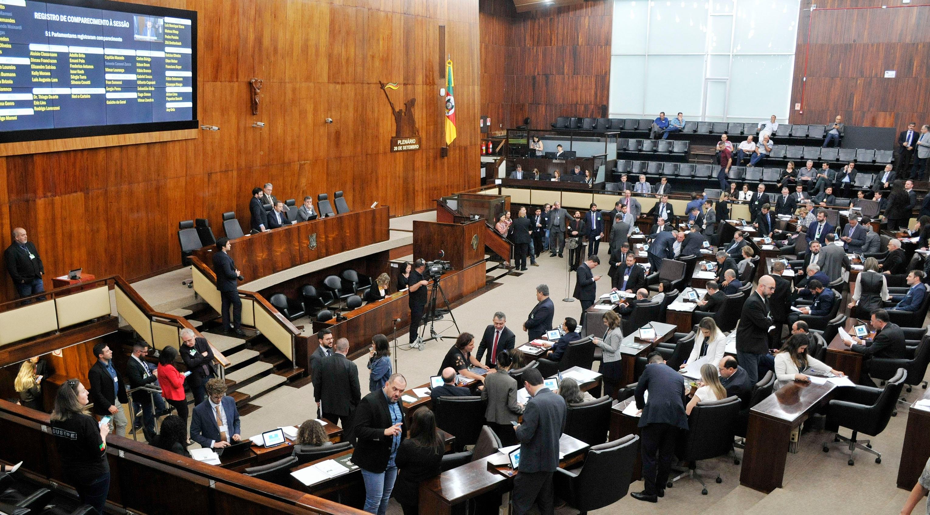 Aprecia&ccedil;&atilde;o de projeto tranca pauta de vota&ccedil;&otilde;es