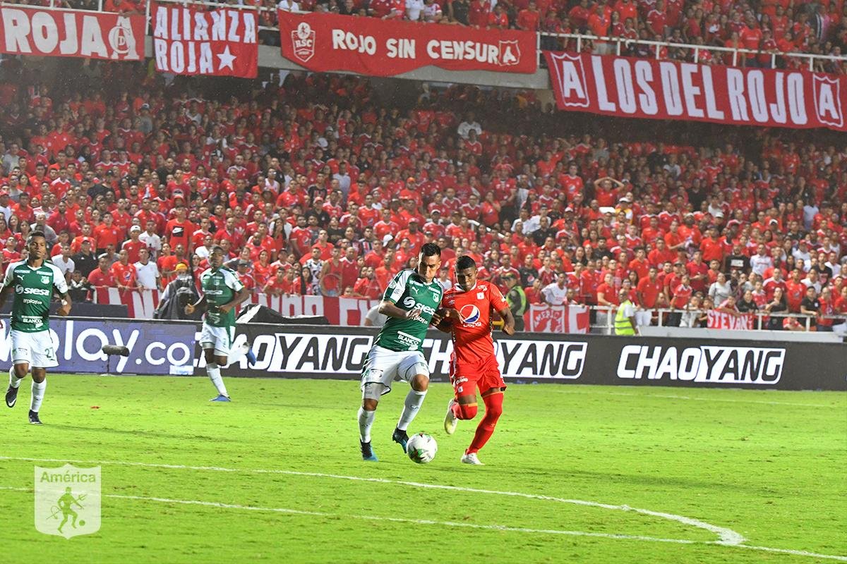 Am&eacute;rica e Deportivo de Cali terminaram o cl&aacute;ssico empatados em 1 a 1