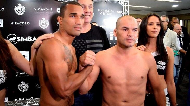 Brasileiro ganhou no quinto assalto de argentino