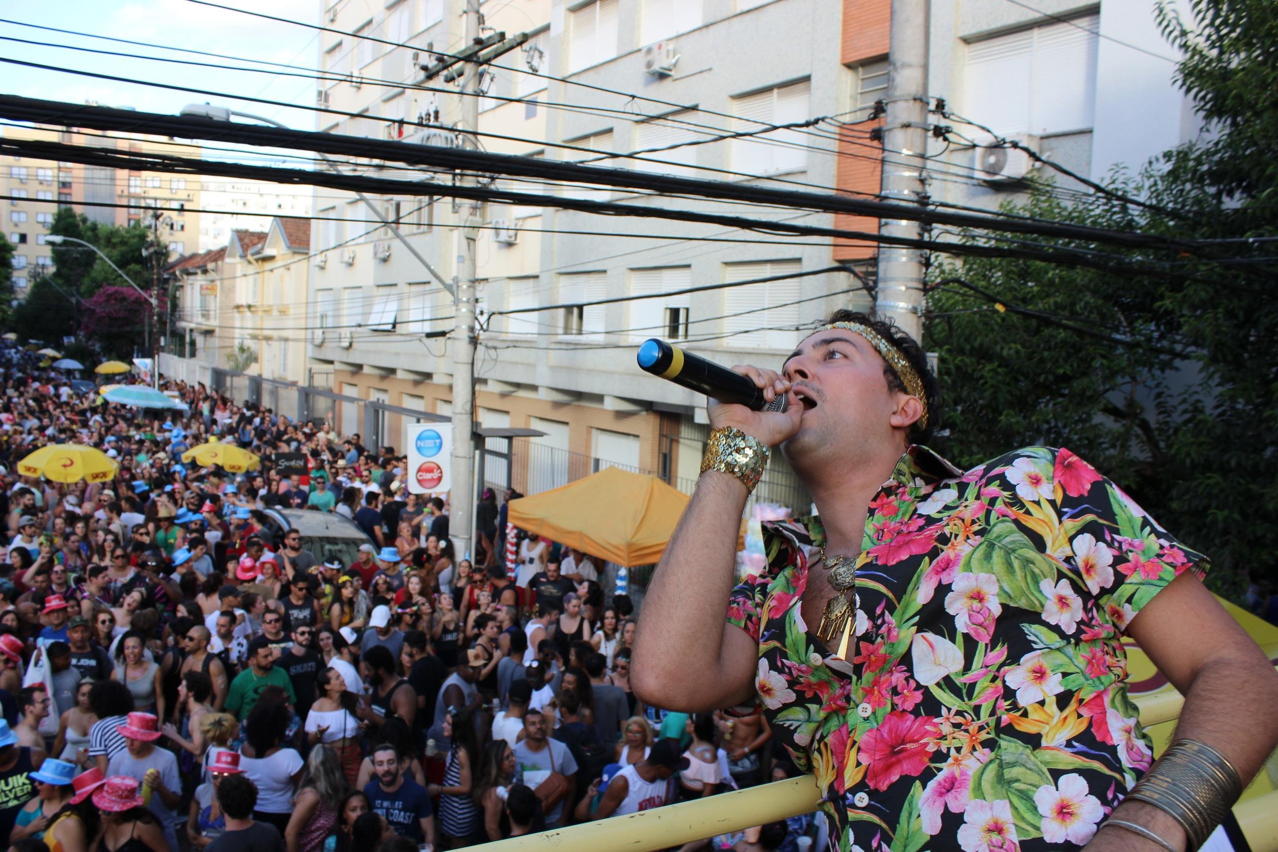 Carnavalesco Zeca Brito, junto da Banda do Bloco, ser&aacute; uma das atra&ccedil;&otilde;es