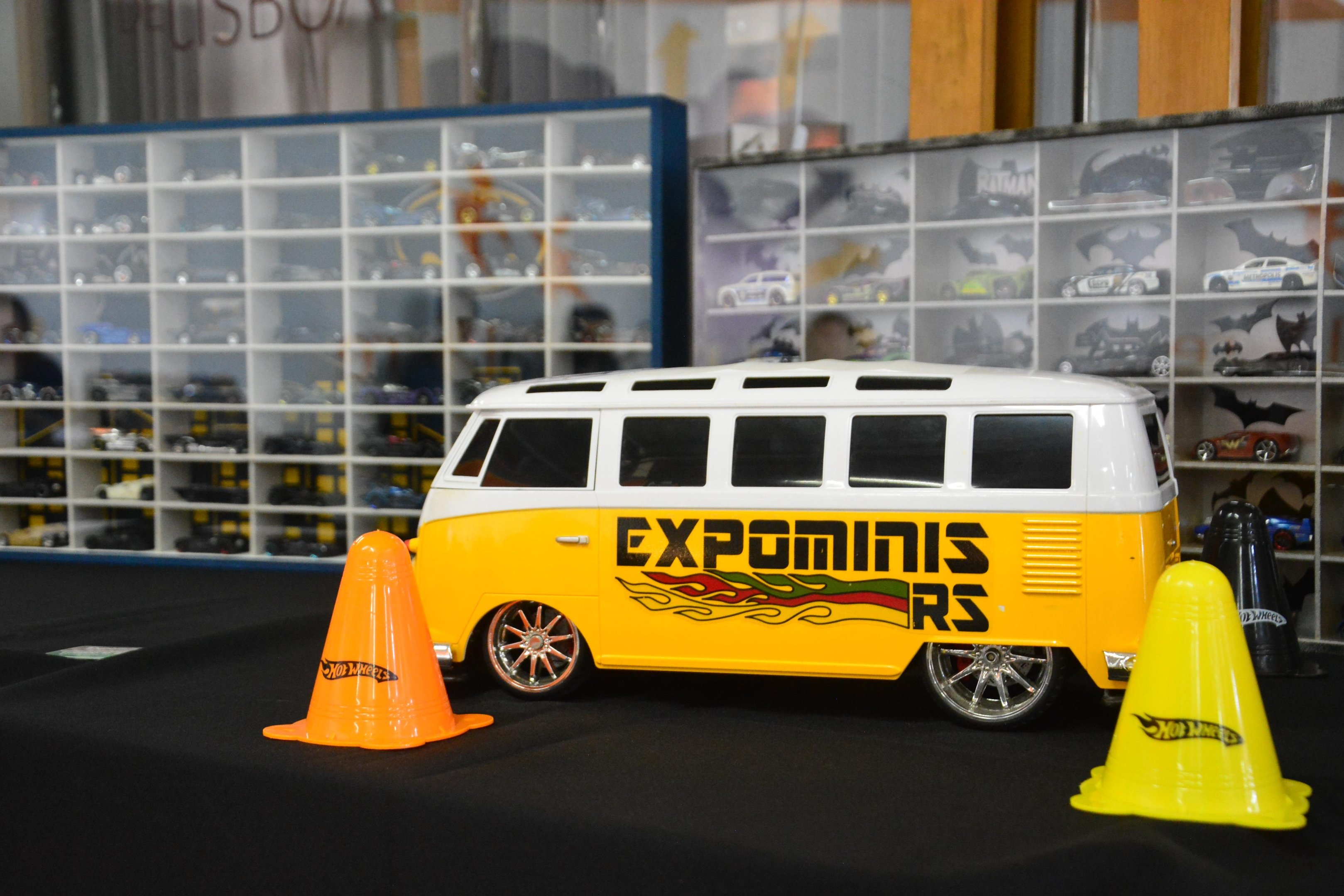 Expominis RS recebeu mais de oito mil miniaturas customizadas de ve&iacute;culos em diversas escalas
