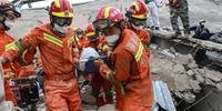 Das 71 pessoas que estavam no hotel no momento do desabamento, 48 foram resgatadas dos escombros