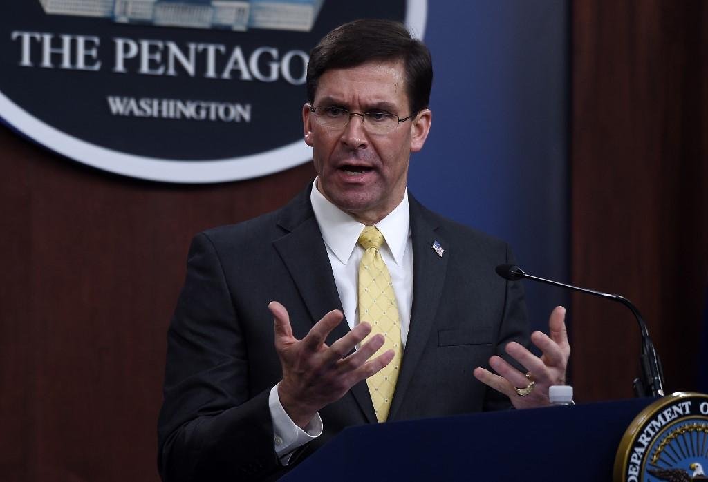 Esper afirmou que Trump lhe deu "a autoriza&ccedil;&atilde;o para fazer o que precisa ser feito"