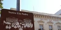 Foram canceladas as atividades culturais programadas no Theatro São Pedro até abril