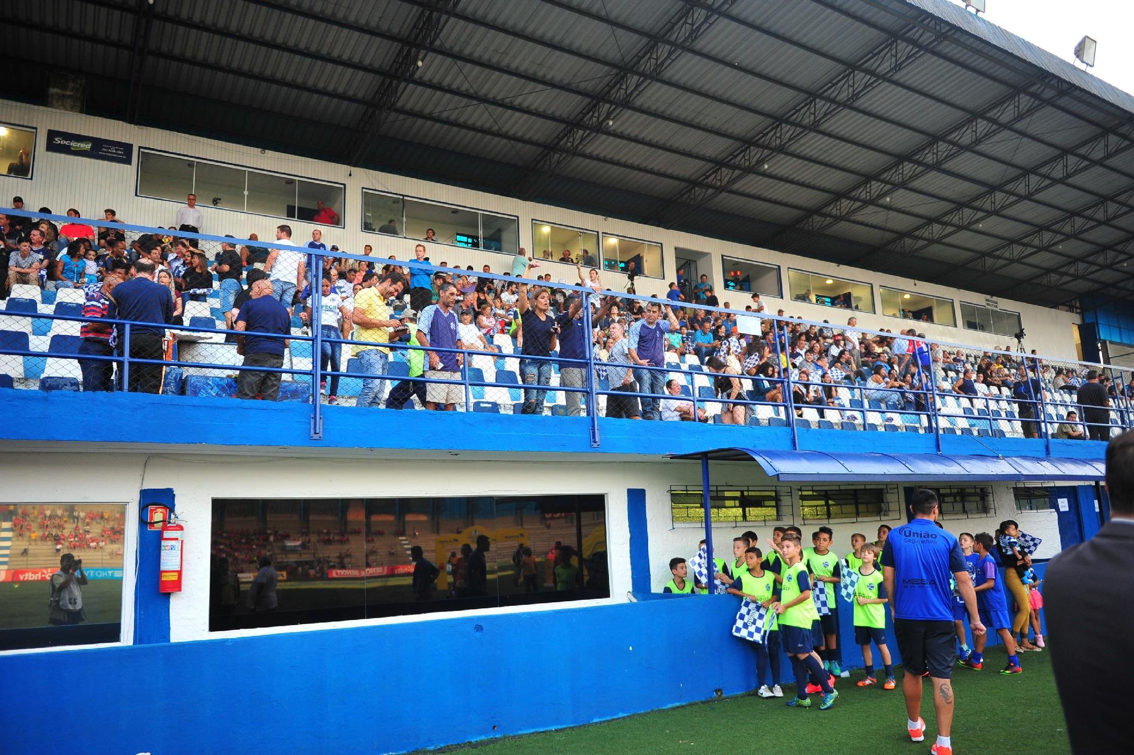S&atilde;o Jos&eacute; protestou contra medida da FGF de jogar com port&otilde;es fechados