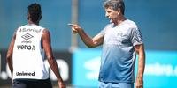 Renato prepara o Grêmio que encara o São Luiz na Arena