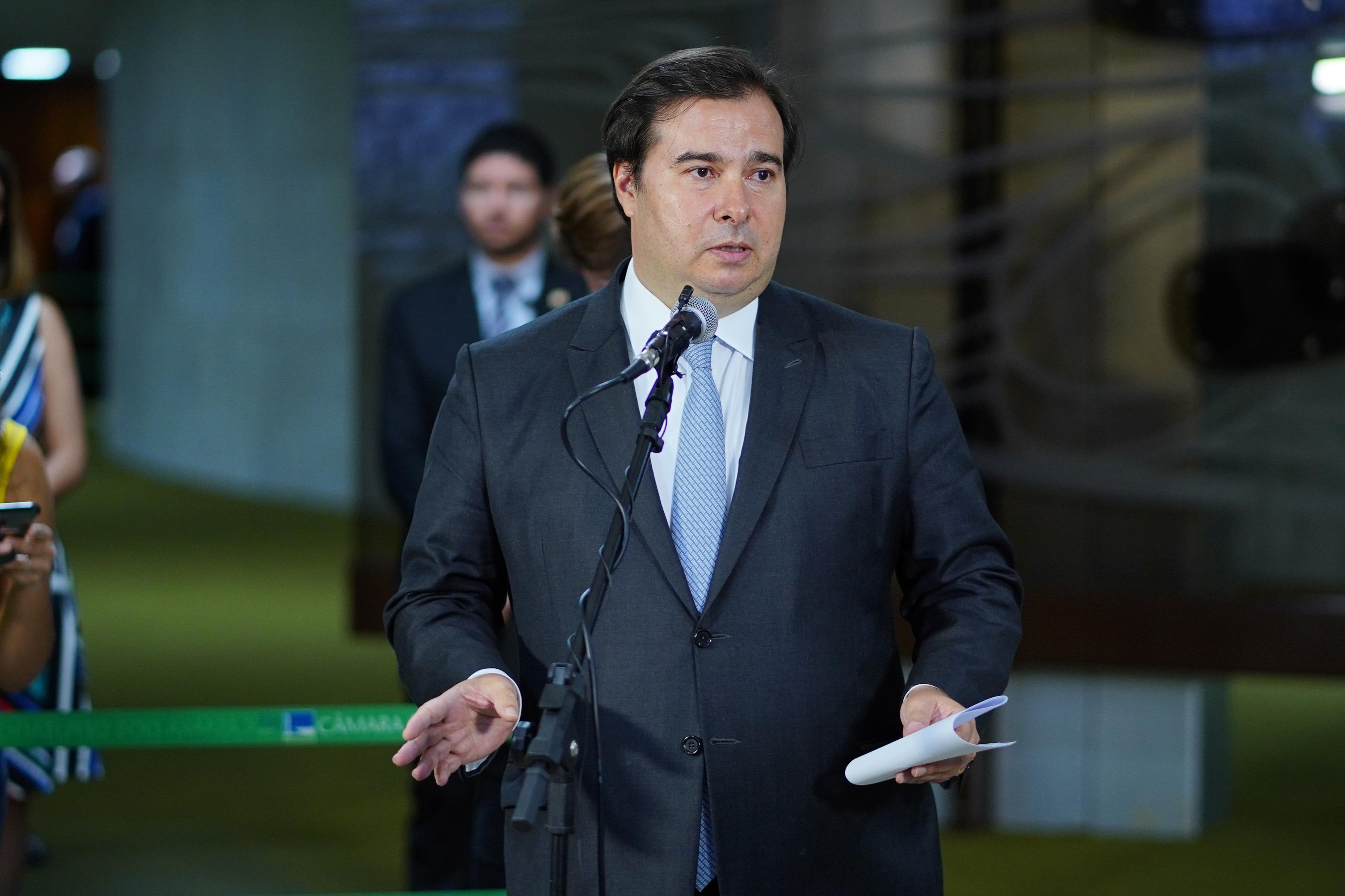 Presidente da C&acirc;mara se manifestou pelo Twitter