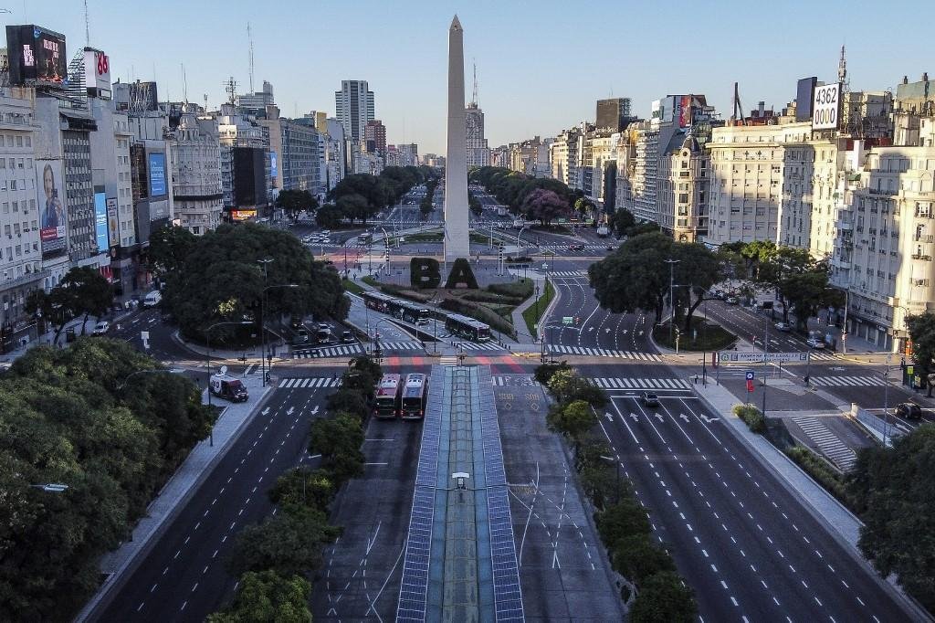 Para evitar prolifera&ccedil;&atilde;o do novo coronav&iacute;rus, Argentina instaura quarentena total
