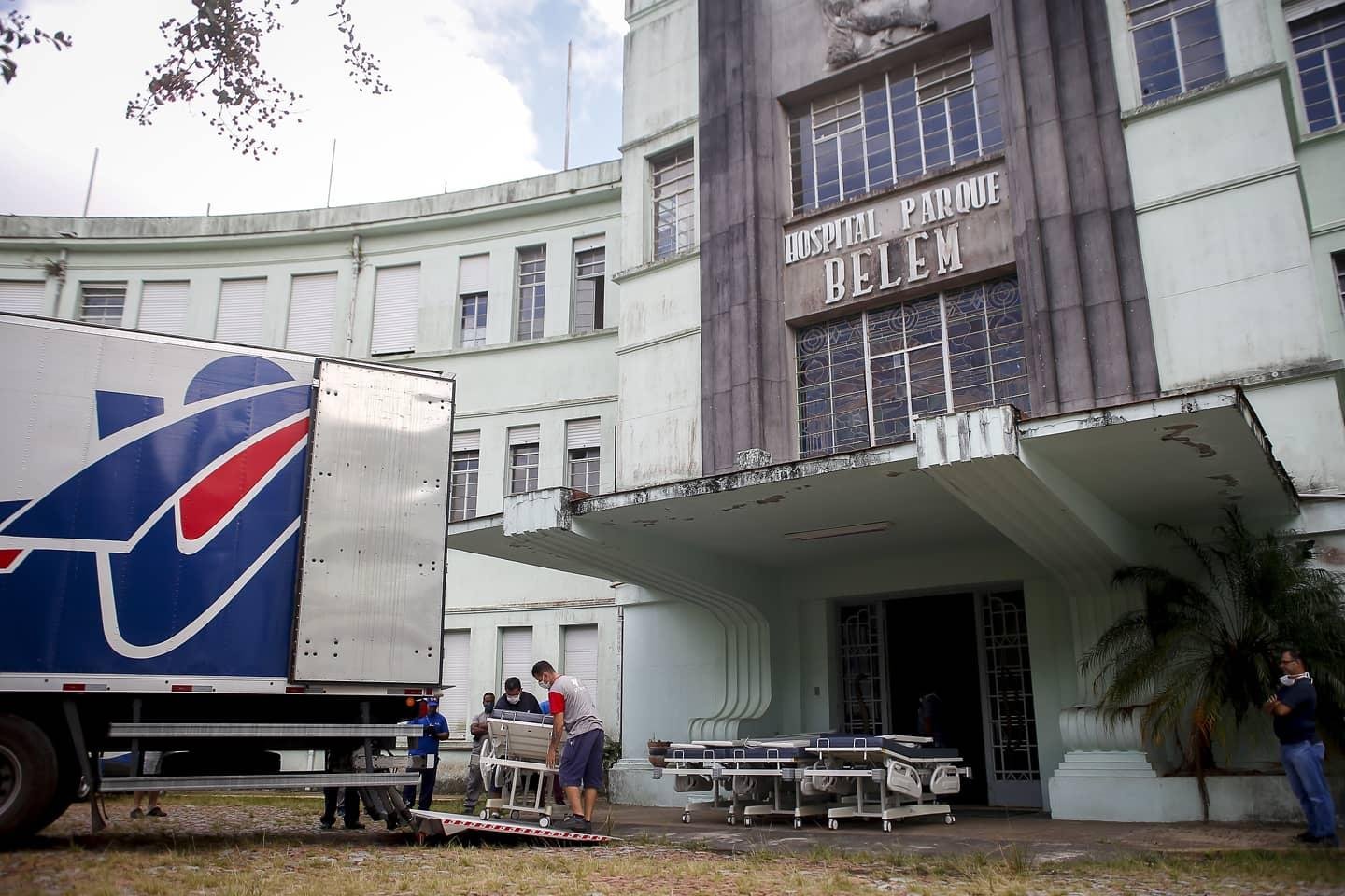 Instrumentos hospitalares foram transferidos nesta sexta-feira