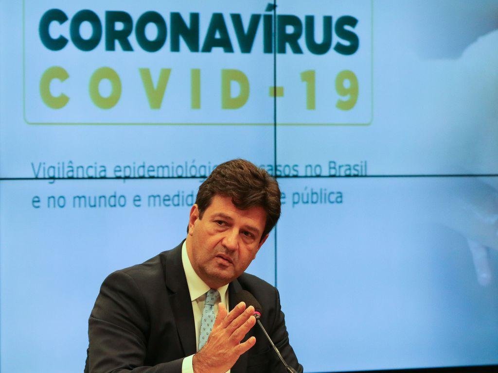 Mandetta falou em colapso do sistema de Sa&uacute;de