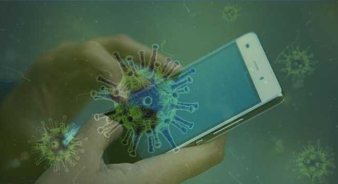 Smartphones, teclados, mouses e controles remoto precisam ser limpos por serem usados por v&aacute;rias pessoas e acumularem sujeiras